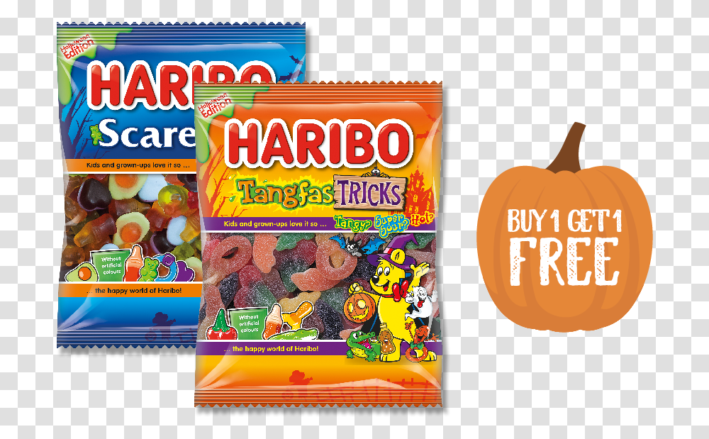 Haribo Logo Haribo Tangfastics, Food, Candy, Sweets, Confectionery Transparent Png