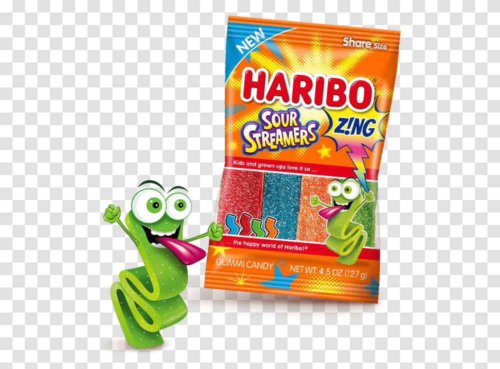 Haribo Sour Streamers, Flyer, Poster, Paper, Advertisement Transparent Png