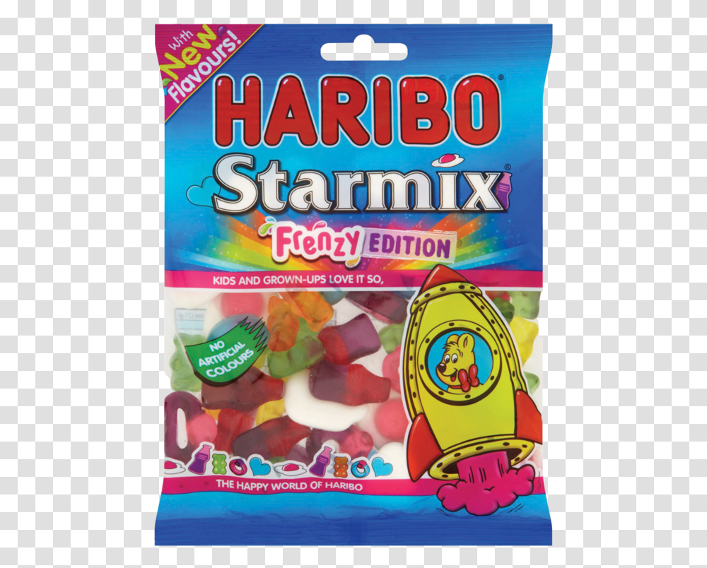 Haribo Star Mix, Food, Candy, Poster, Advertisement Transparent Png