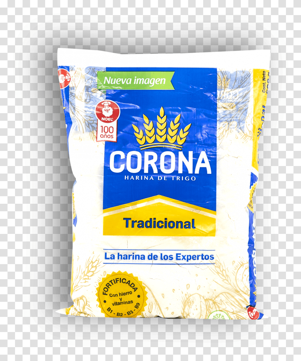 Harina De Trigo Corona Packaging And Labeling, Powder, Flour, Food, Mayonnaise Transparent Png