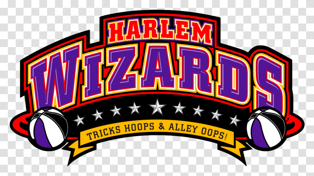 Harlem Wizards Basketball Harlem Wizards Logo, Lighting, Advertisement, Poster Transparent Png