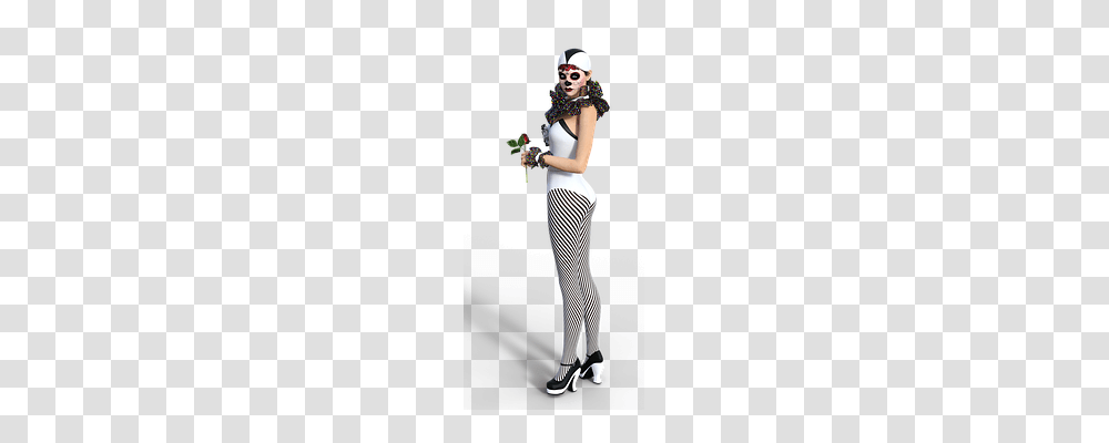 Harlequin Person, Costume, Female Transparent Png