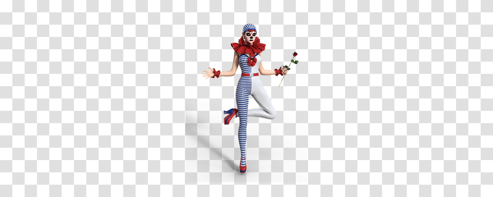 Harlequin Person, Performer, Human, Clown Transparent Png