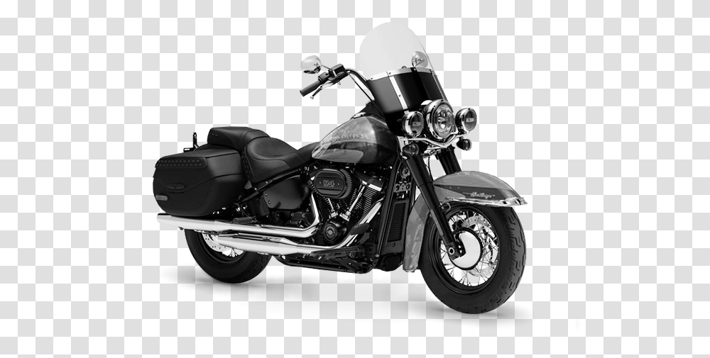 Harley Davidson 2018 Heritage Classic, Motorcycle, Vehicle, Transportation, Machine Transparent Png