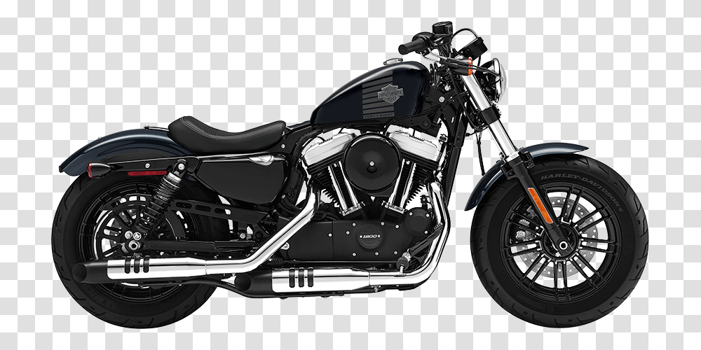 Harley Davidson 48 On Rent In Hyderabad Harley Davidson Forty Eight 2018 Black, Motorcycle, Vehicle, Transportation, Wheel Transparent Png