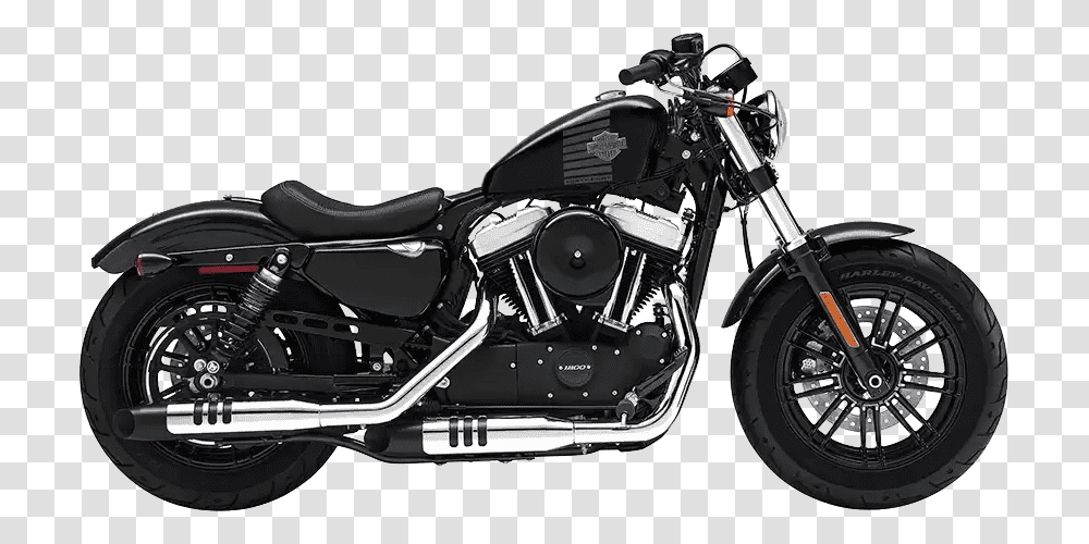 Harley Davidson 48 Rent A Bike Goa Harley Davidson Forty Eight 2018 Black, Motorcycle, Vehicle, Transportation, Wheel Transparent Png