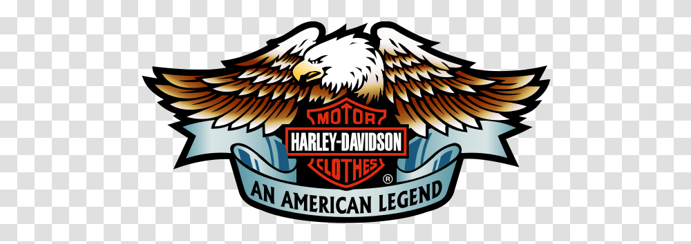 Harley Davidson An American Legend Logo Vector, Label, Bird, Animal Transparent Png