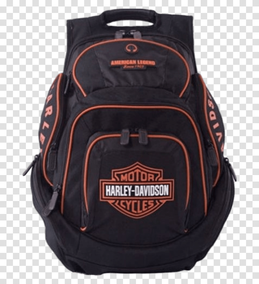 Harley Davidson, Backpack, Bag Transparent Png