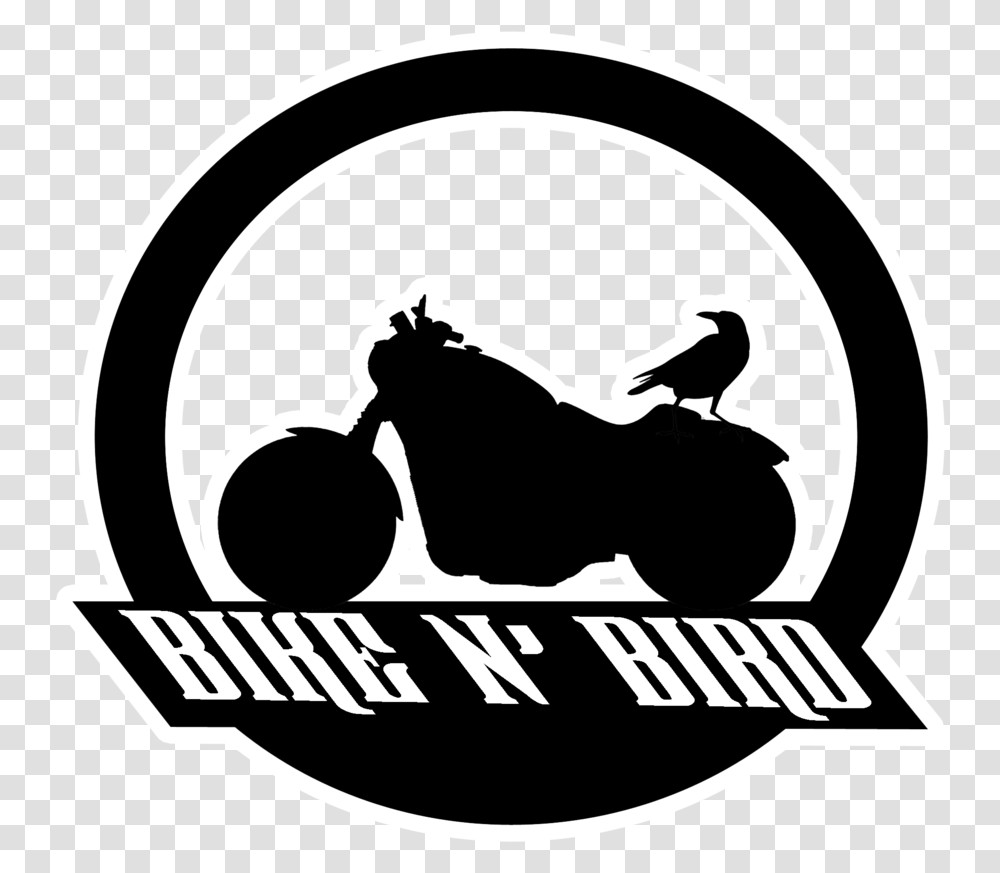 Harley Davidson Bird Motorcycle Vertebrate Motovlog Royal Enfield Logo, Stencil, Volleyball Transparent Png