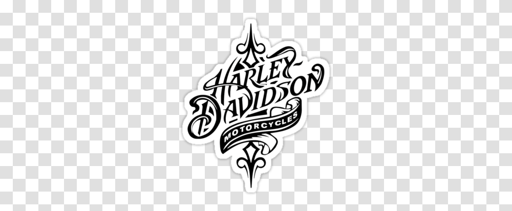 Harley Davidson Drawing Images Harley Davidson Logo Sticker, Text, Calligraphy, Handwriting, Label Transparent Png