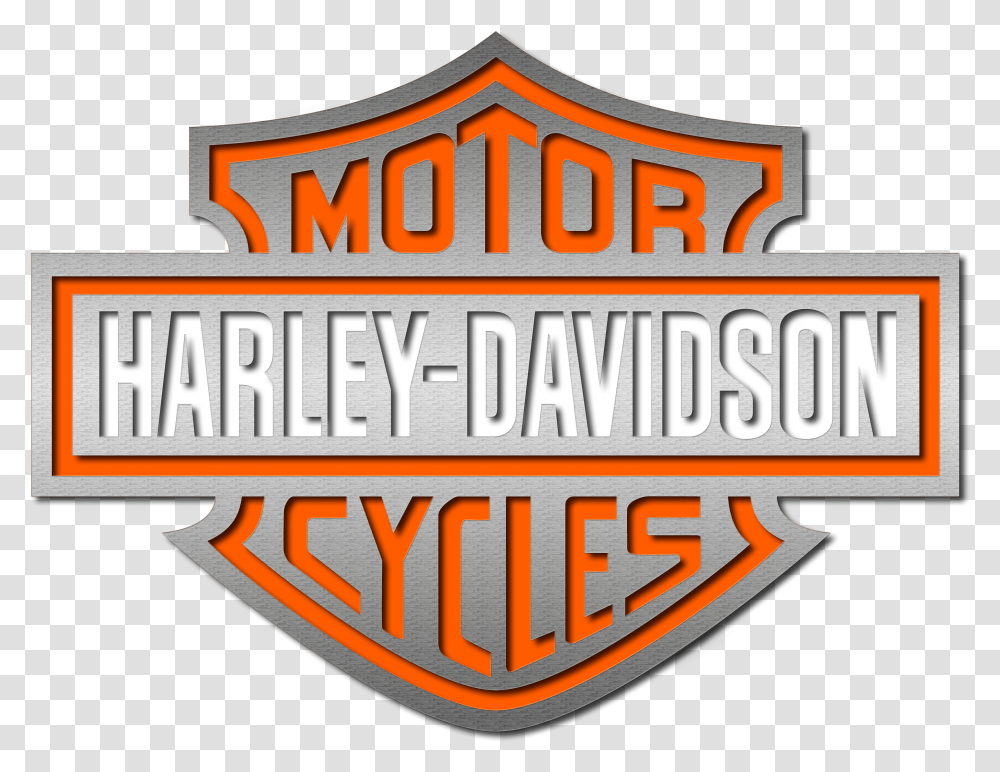 Harley Davidson Emblem Logo Motor Harley Davidson Logo, Trademark, Word Transparent Png