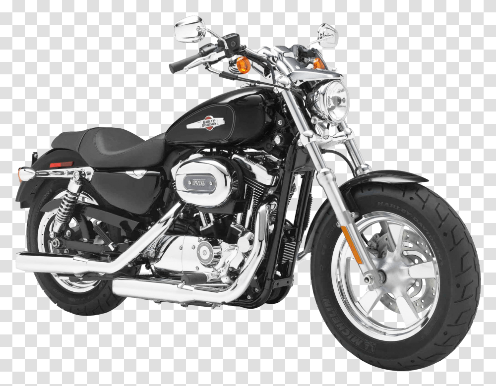 Harley Davidson Fat Bob 2008, Motorcycle, Vehicle, Transportation, Wheel Transparent Png