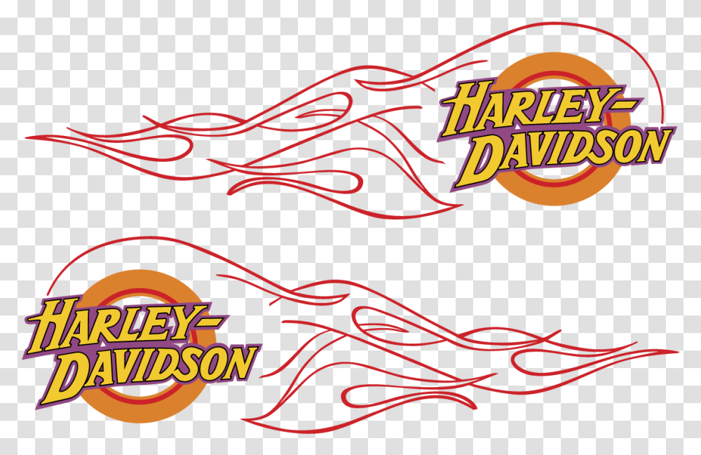 Harley Davidson Flame Tank Emblems Logo Vector Decal Old School Flames Vector, Light, Pattern Transparent Png