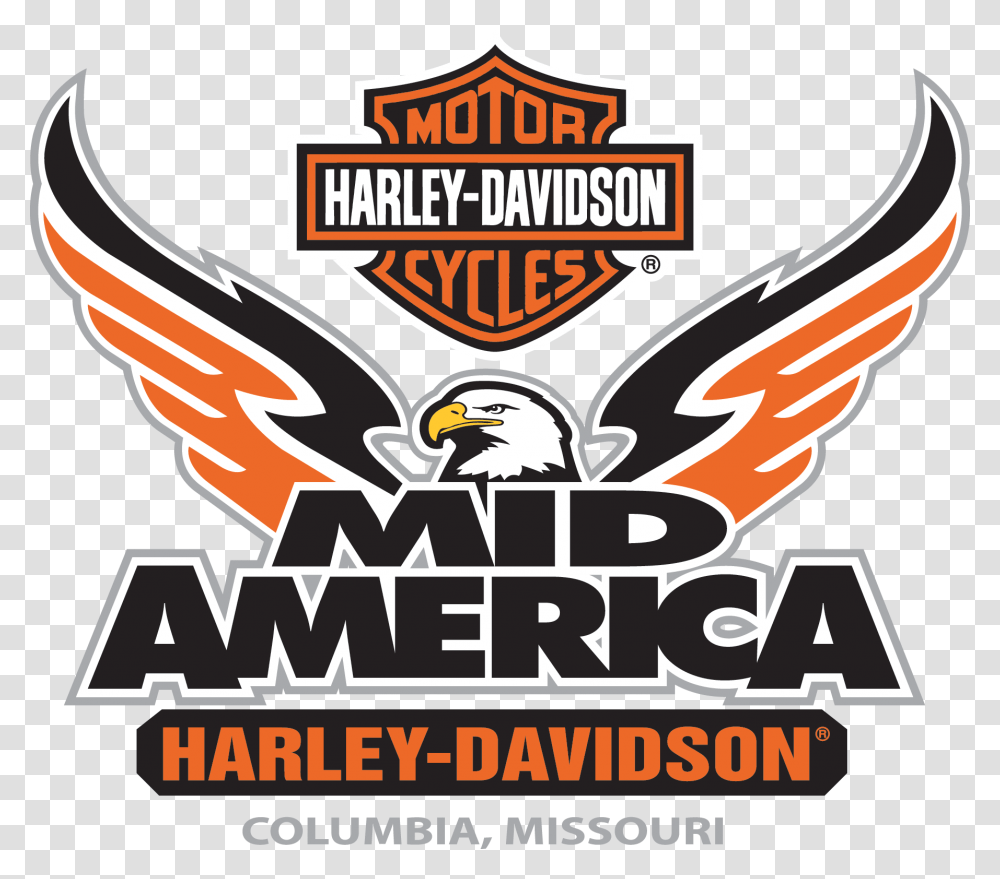 Harley Davidson Footwear Logo, Trademark, Emblem, Poster Transparent Png