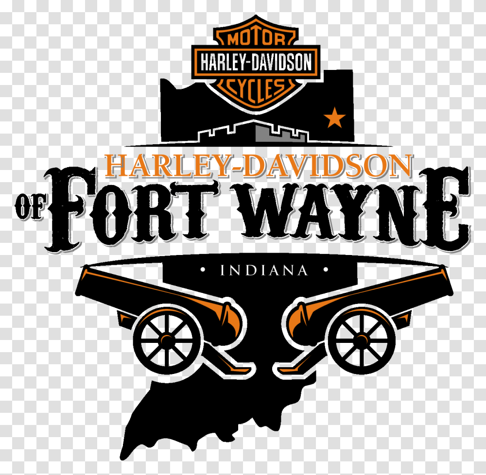 Harley Davidson Fort Wayne Logo Fort Wayne Harley, Poster, Advertisement, Paper Transparent Png