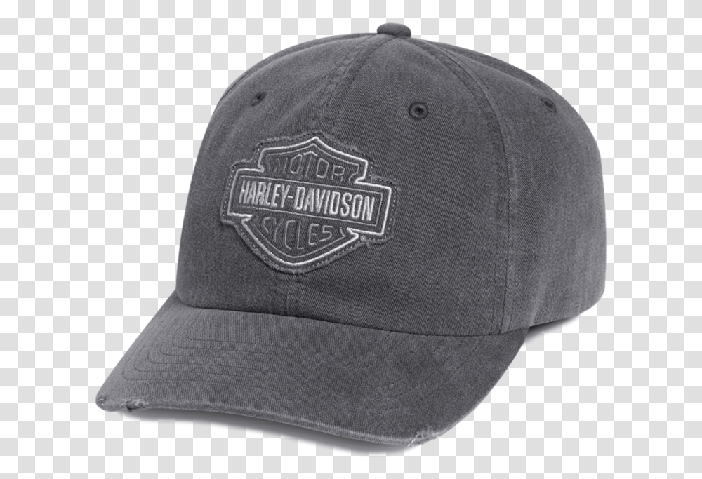 Harley Davidson Genuine Men's Frayed Tonal Logo Cap Harley Davidson, Clothing, Apparel, Baseball Cap, Hat Transparent Png