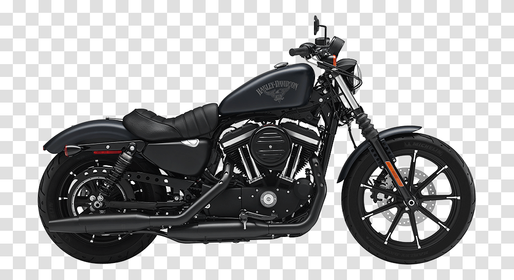 Harley Davidson Iron883 2018, Motorcycle, Vehicle, Transportation, Wheel Transparent Png