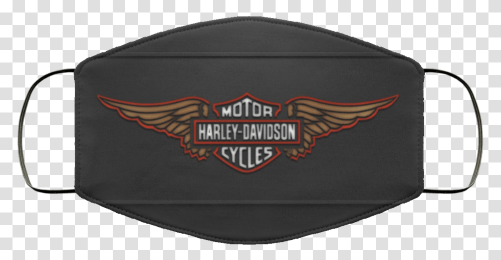 Harley Davidson Logo Face Mask Mask Face Shop Black Lives Matter Science Is Real Face Mask, Symbol, Badge, Emblem, Label Transparent Png