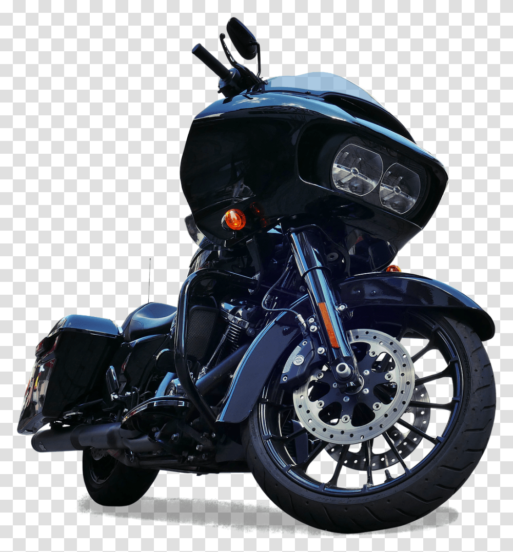 Harley Davidson Motorcycle Cruiser, Vehicle, Transportation, Wheel, Machine Transparent Png
