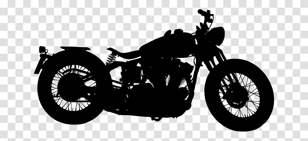 Harley Davidson Motorcycle Silhouette By Emslichter Moto Harley Davidson, Gray, World Of Warcraft Transparent Png