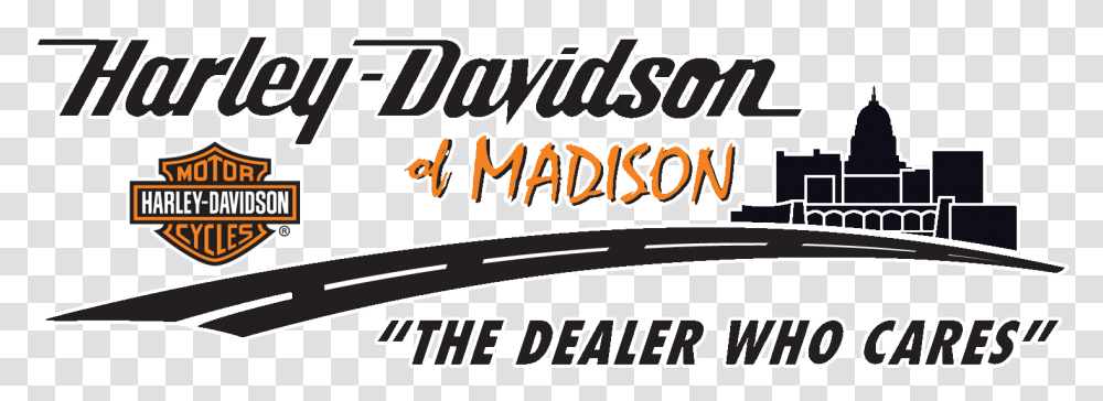 Harley Davidson Of Madison, Label, Alphabet, Meal Transparent Png