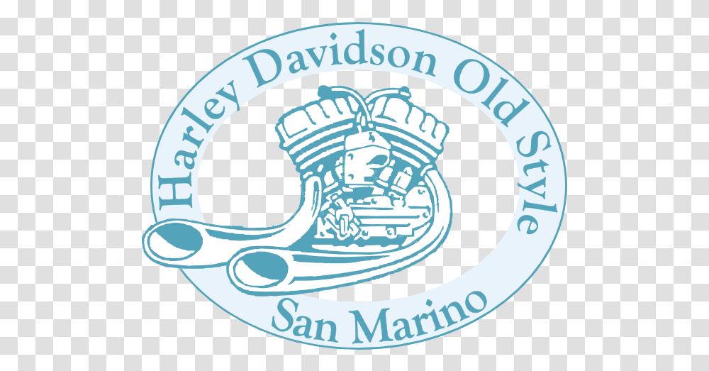 Harley Davidson Old Style San Marino Drawing, Label, Text, Logo, Symbol Transparent Png