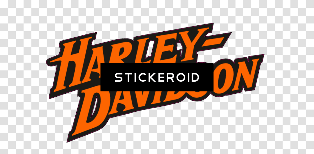 Harley Davidson Orange Logo Parallel, Text, Alphabet, Word, Symbol Transparent Png