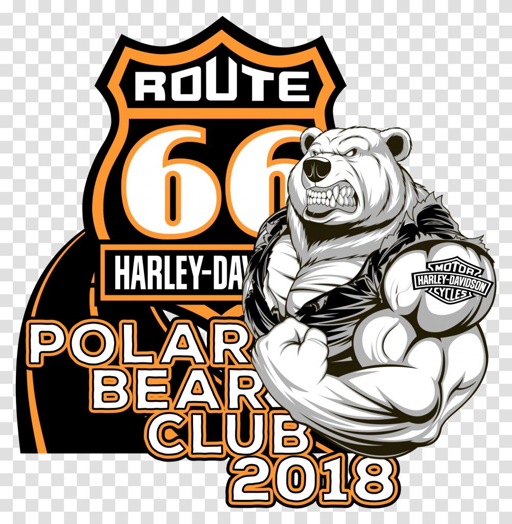 Harley Davidson Polar Bear Run, Advertisement, Poster, Flyer Transparent Png