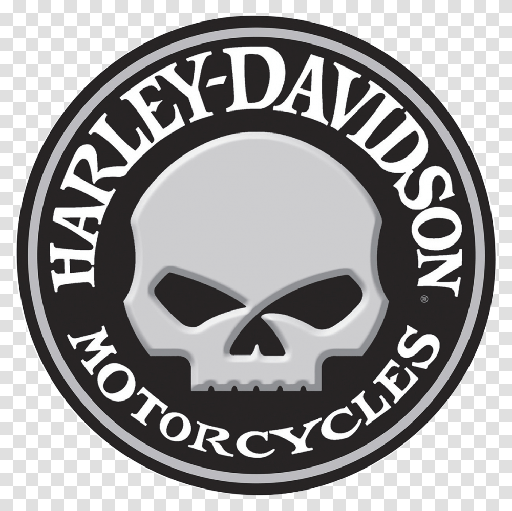 Harley Davidson Skull, Logo, Trademark, Label Transparent Png