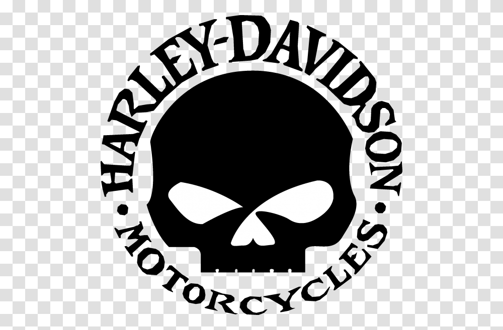 Harley Davidson Skull Logos, Stencil, Trademark Transparent Png