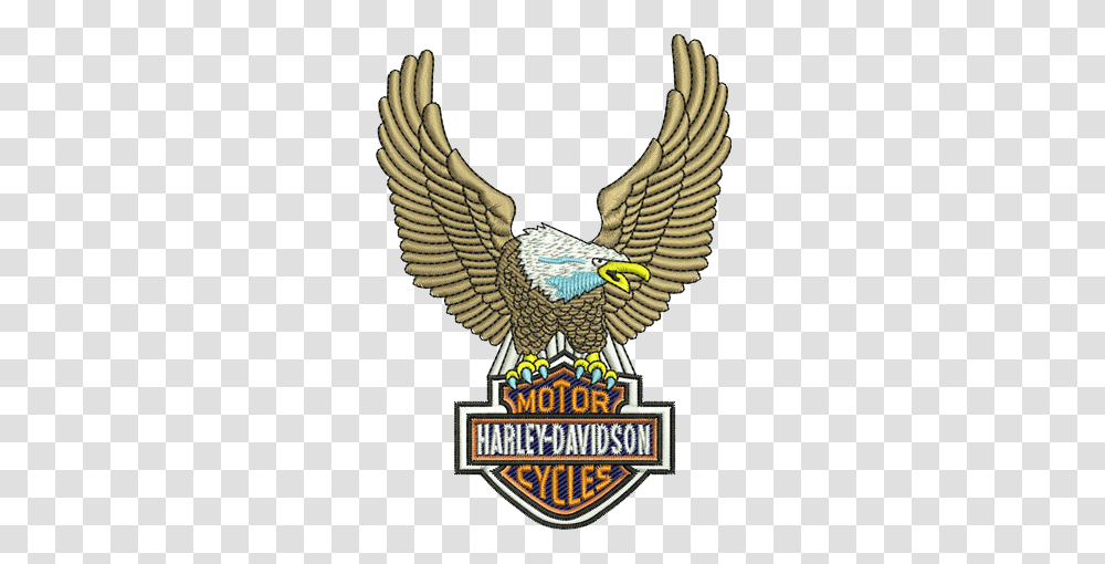 Harley Davidson Stencils Harley Davidson, Logo, Symbol, Trademark, Eagle Transparent Png