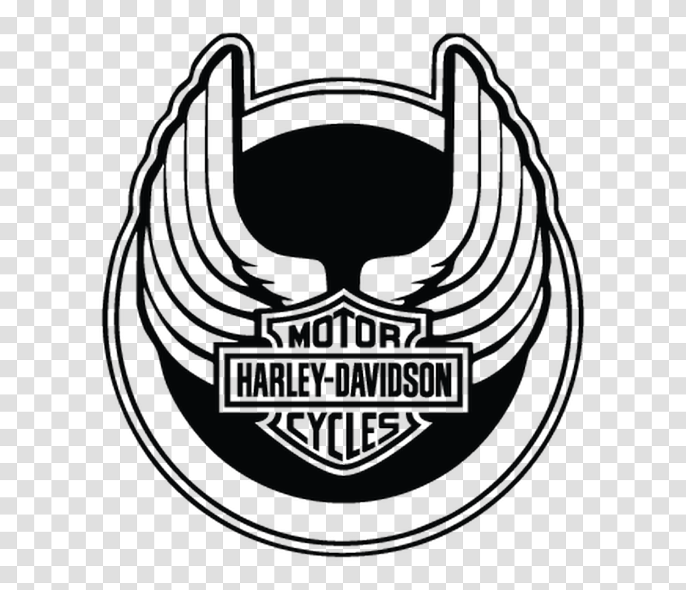 Harley Davidson Wings Decal, Logo, Trademark, Emblem Transparent Png