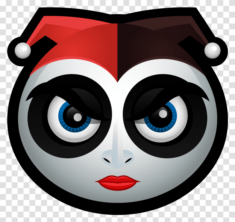 Harley Icon Harley Quinn Head, Pattern Transparent Png