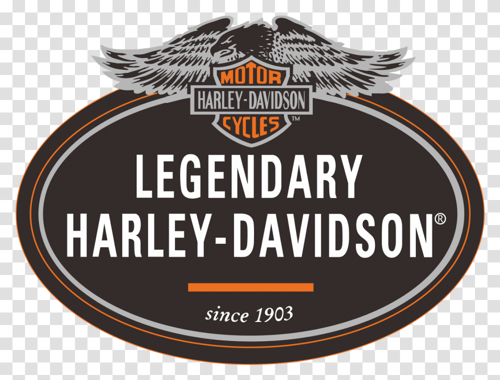 Harley Logo Download Harley Davidson, Label, Text, Symbol, Poster Transparent Png