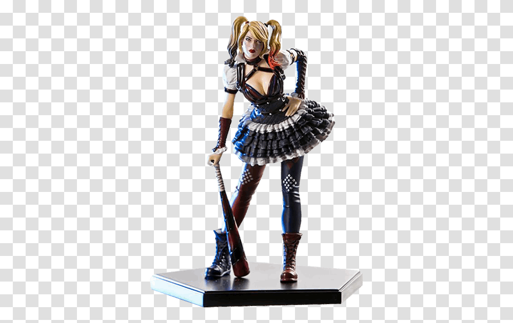 Harley Quinn 1 10 Figure, Costume, Person, Figurine, Performer Transparent Png