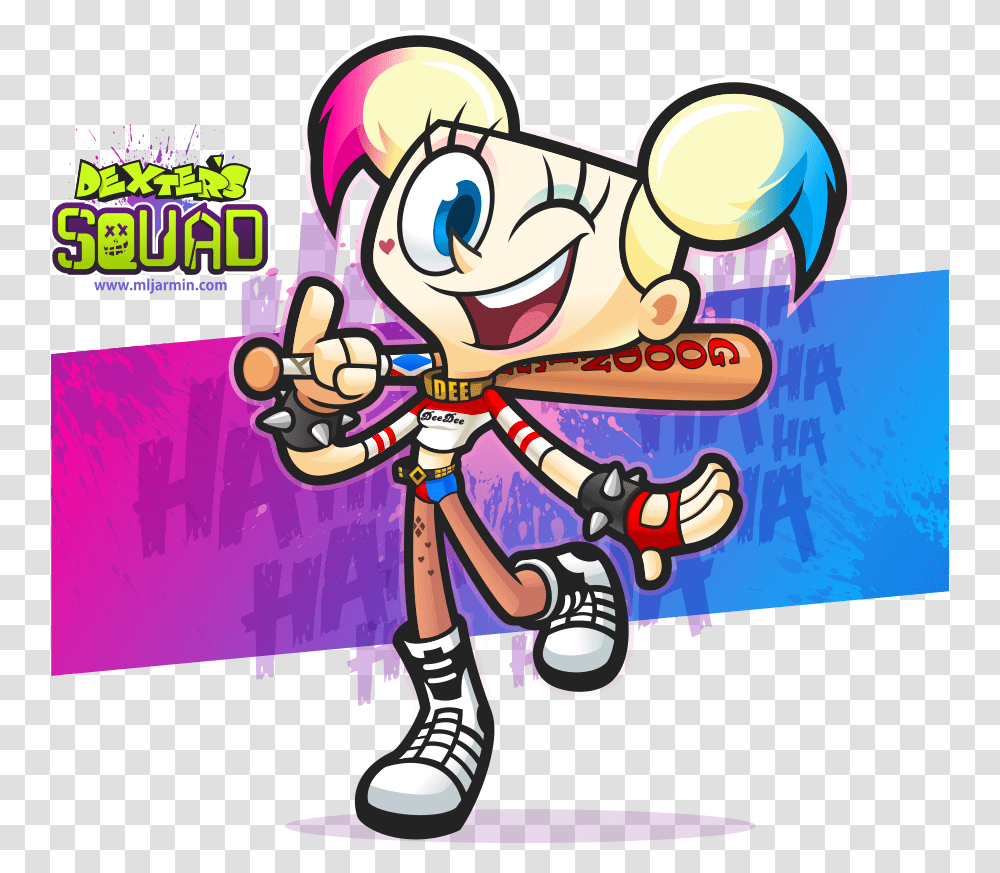 Harley Quinn And Deedee, Super Mario Transparent Png