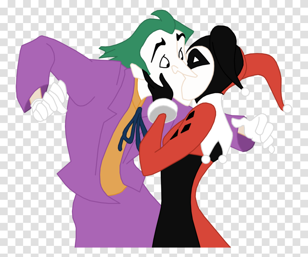 Harley Quinn And Joker Image Harley Quinn Joker Animated, Person, Performer, Leisure Activities Transparent Png