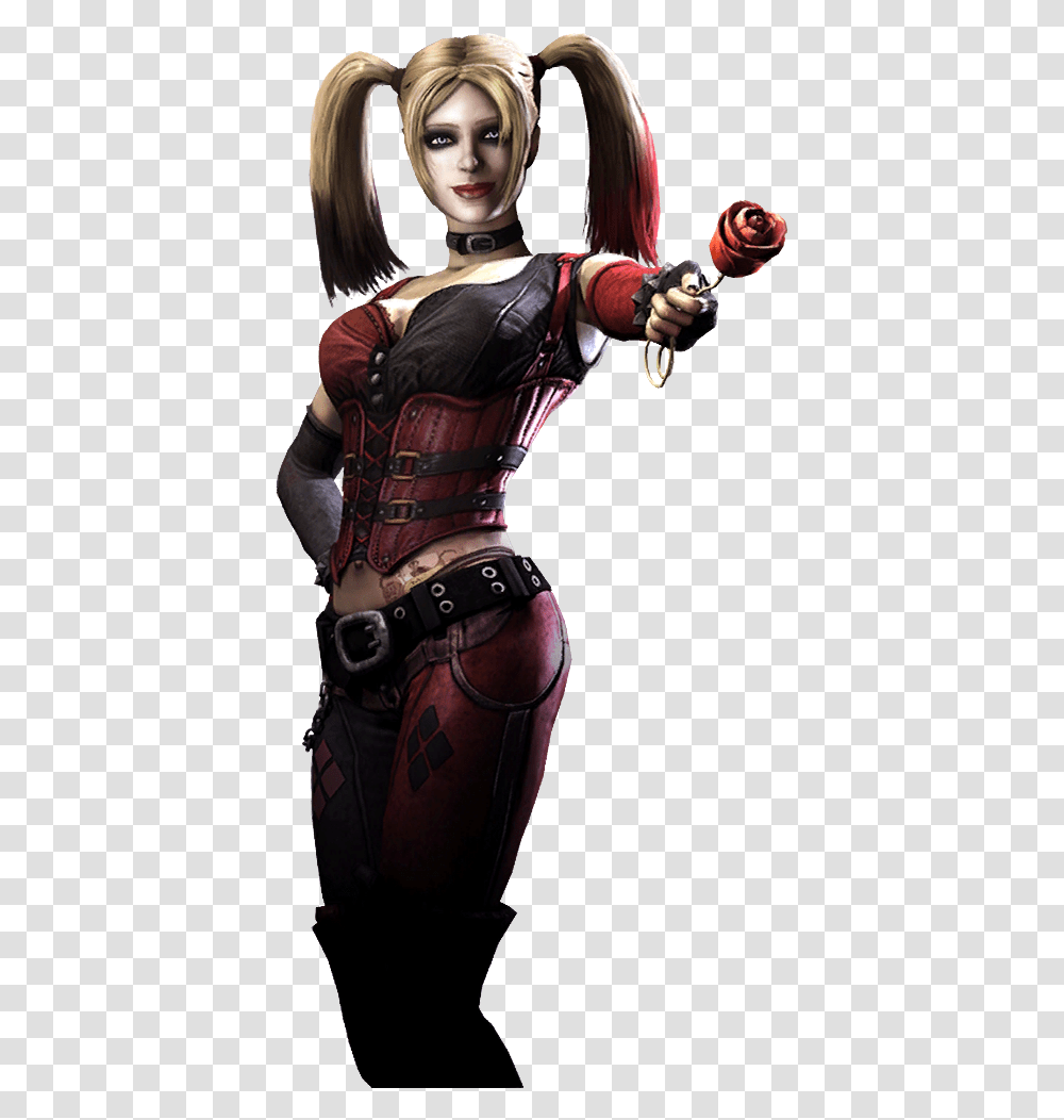 Harley Quinn Arkham City, Person, Human, Apparel Transparent Png