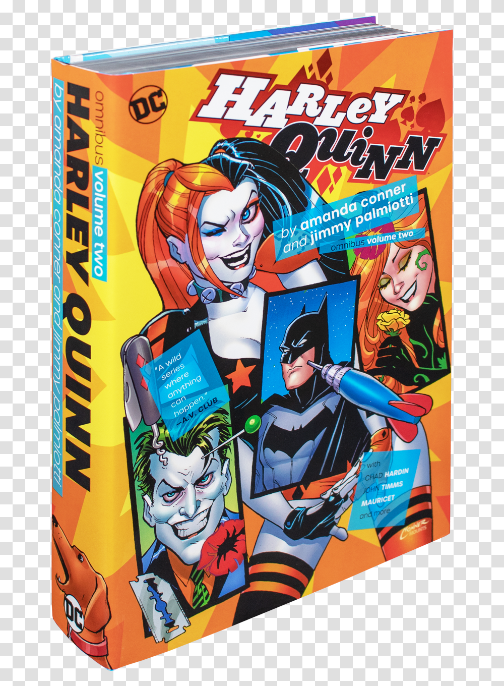 Harley Quinn By Amanda Conner Amp Jimmy Palmiotti, Poster, Advertisement, Book, Person Transparent Png