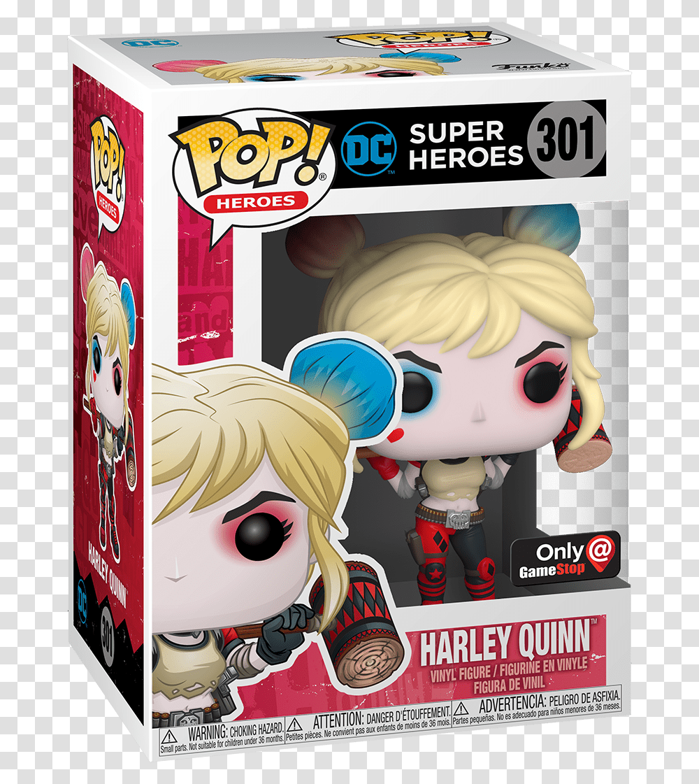 Harley Quinn Catalog Funko Everyone Is A Fan Of Something Harley Quinn Birds Of Prey Funko Pop, Comics, Book, Person, Human Transparent Png