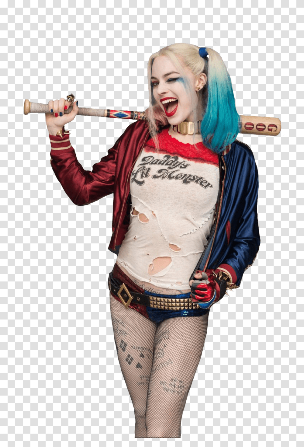 Harley Quinn, Character, Costume, Blonde, Woman Transparent Png
