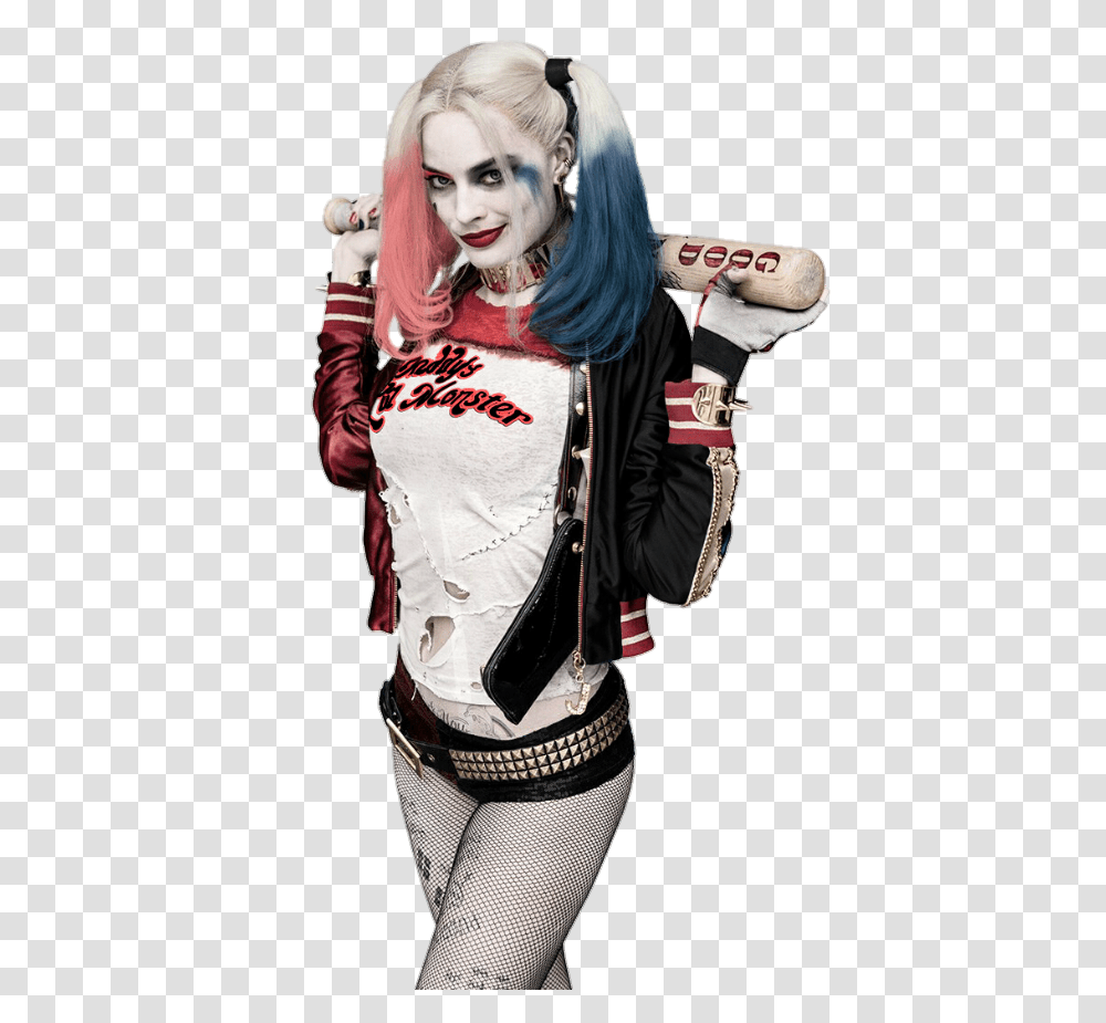 Harley Quinn, Character, Costume, Performer, Person Transparent Png