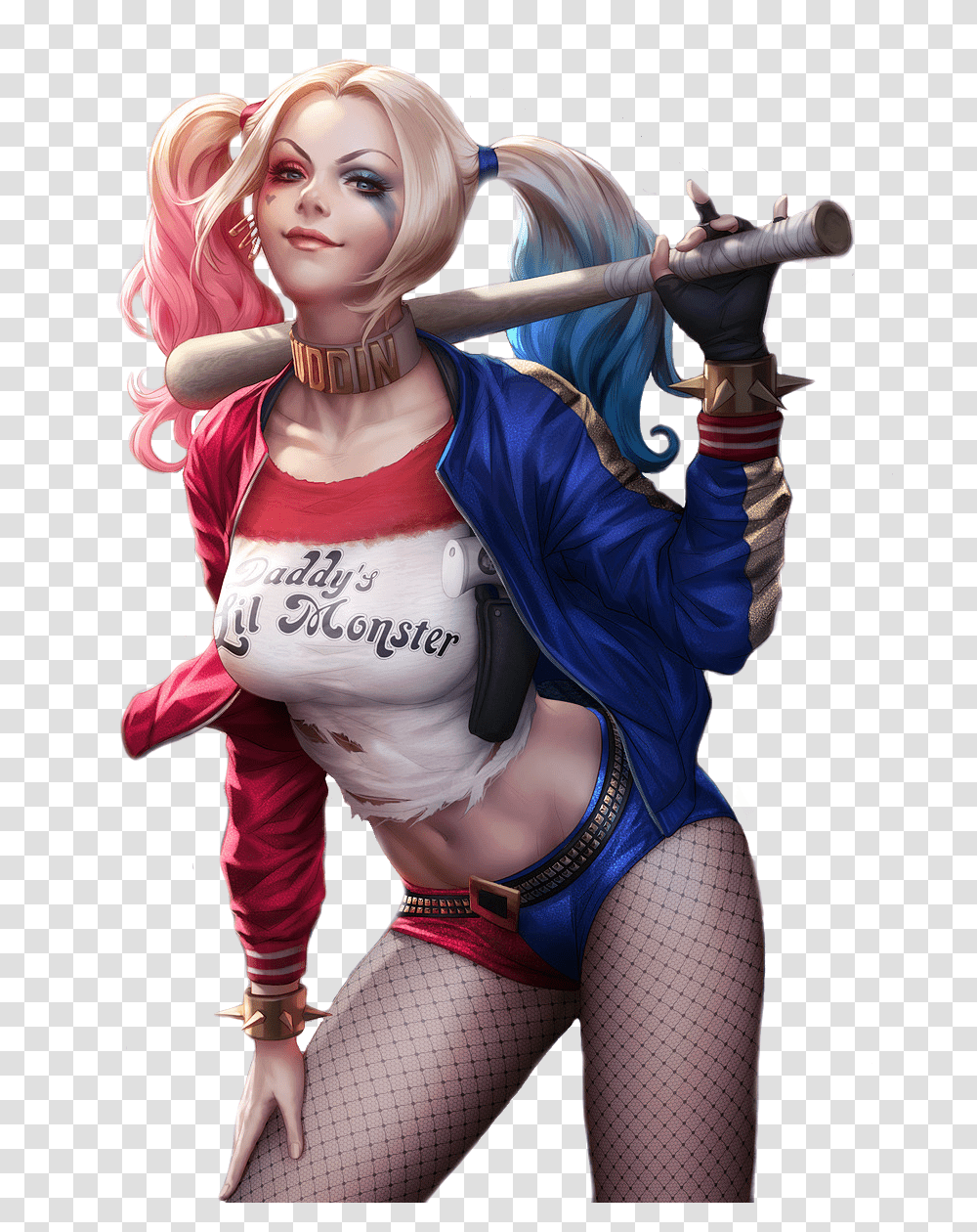 Harley Quinn, Character, Costume, Person, Human Transparent Png