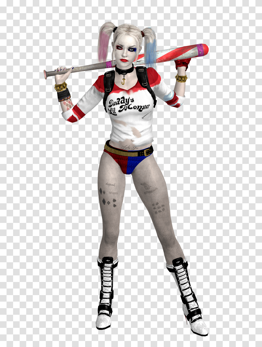Harley Quinn, Character Transparent Png