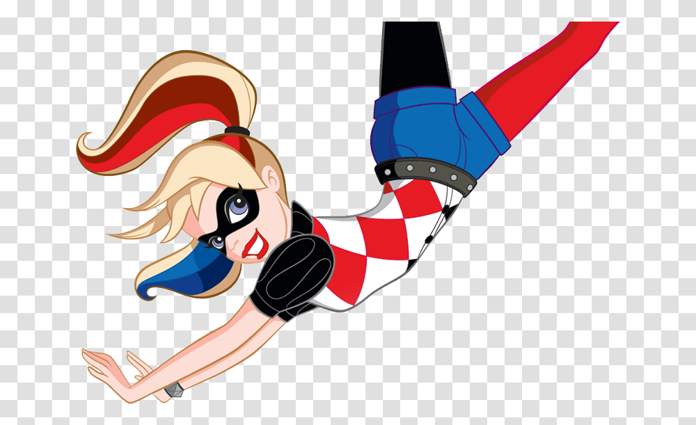 Harley Quinn Clipart 19 Harley Quinn Freeuse Library Dc Superhero Girls Quotes, Person, Sport, People, Team Sport Transparent Png