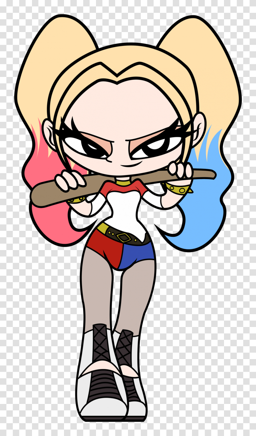 Harley Quinn Clipart Harley Quinn Clip Art Images, Person, Face, Book Transparent Png