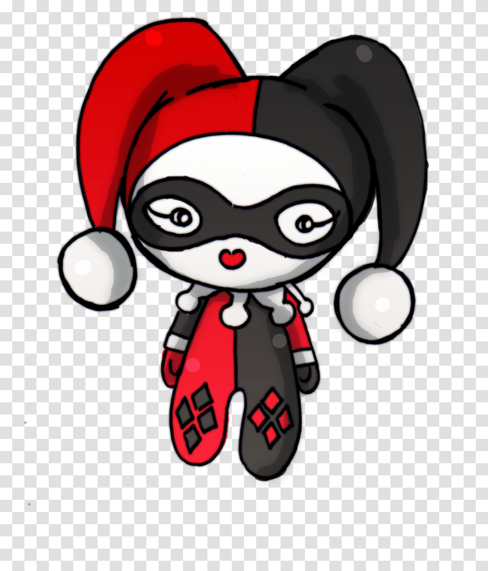 Harley Quinn Clipart Svg Cute Harley Quinn Drawing, Face, Photography, Portrait Transparent Png