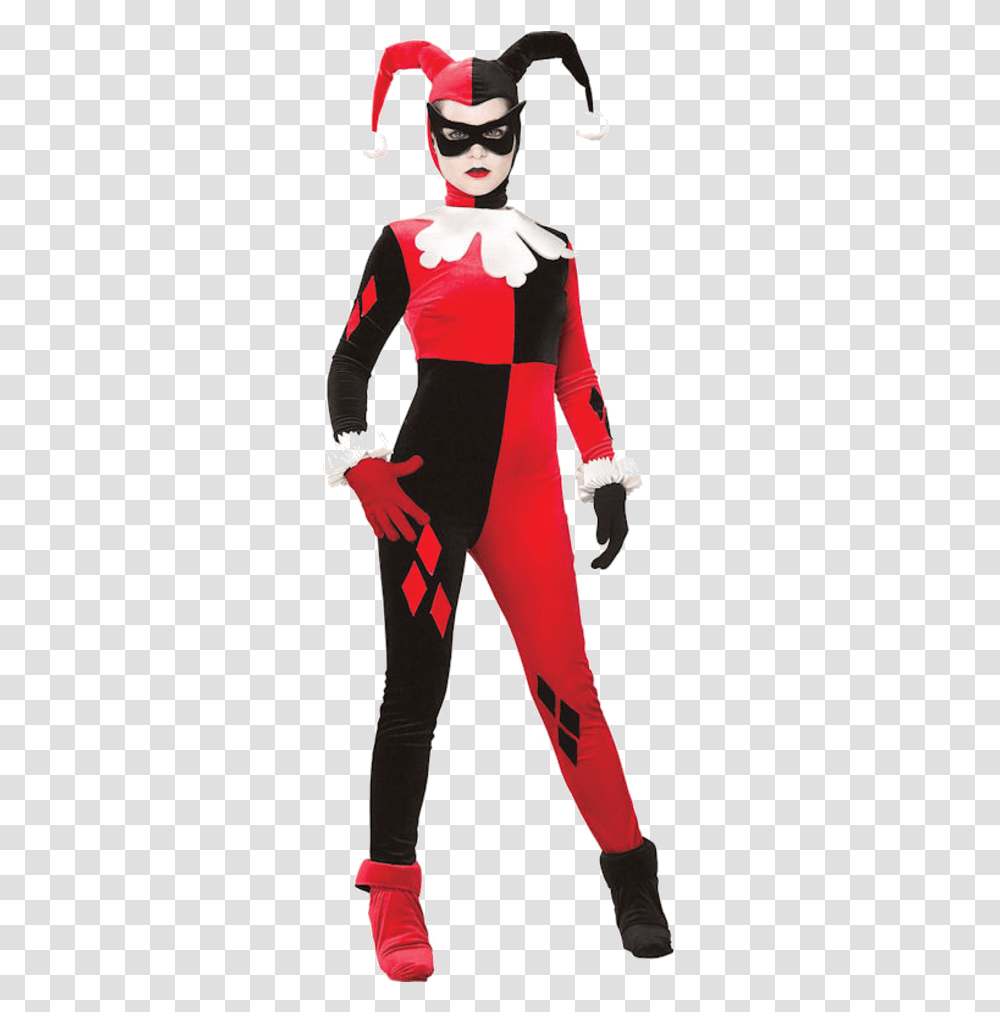 Harley Quinn Costume Cartoon, Sleeve, Long Sleeve, Person Transparent Png