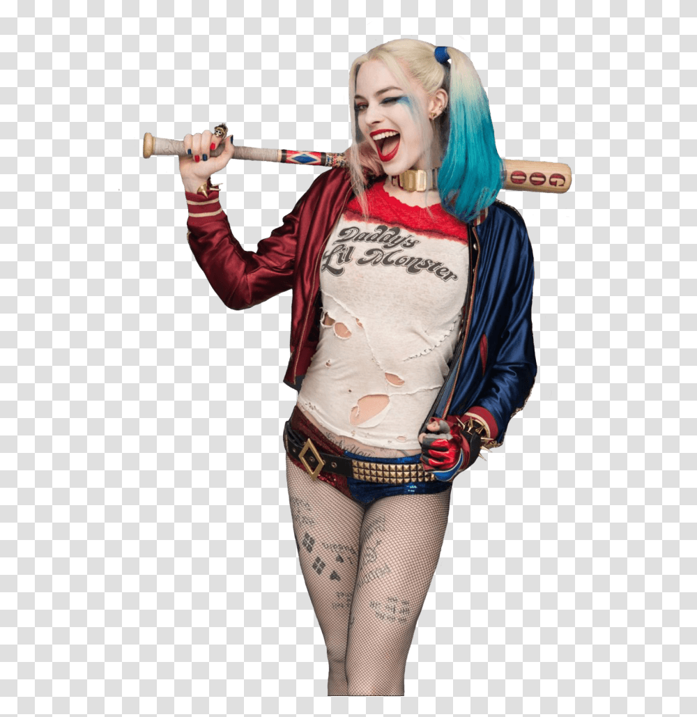 Harley Quinn, Costume, Person, Skin, People Transparent Png