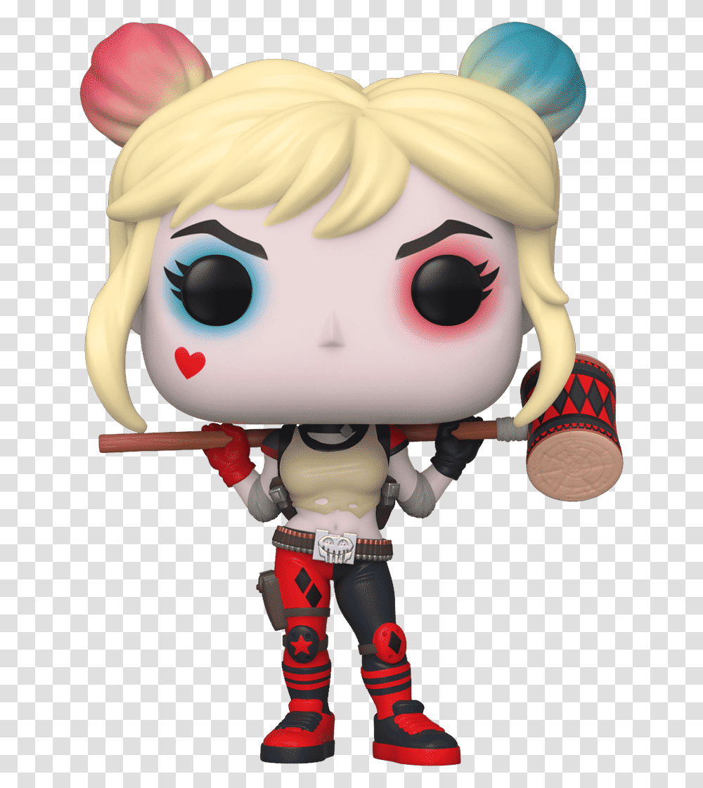 Harley Quinn, Doll, Toy, Figurine Transparent Png